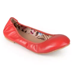 Journee Collection Lindy Women's Scrunch Ballet Flats