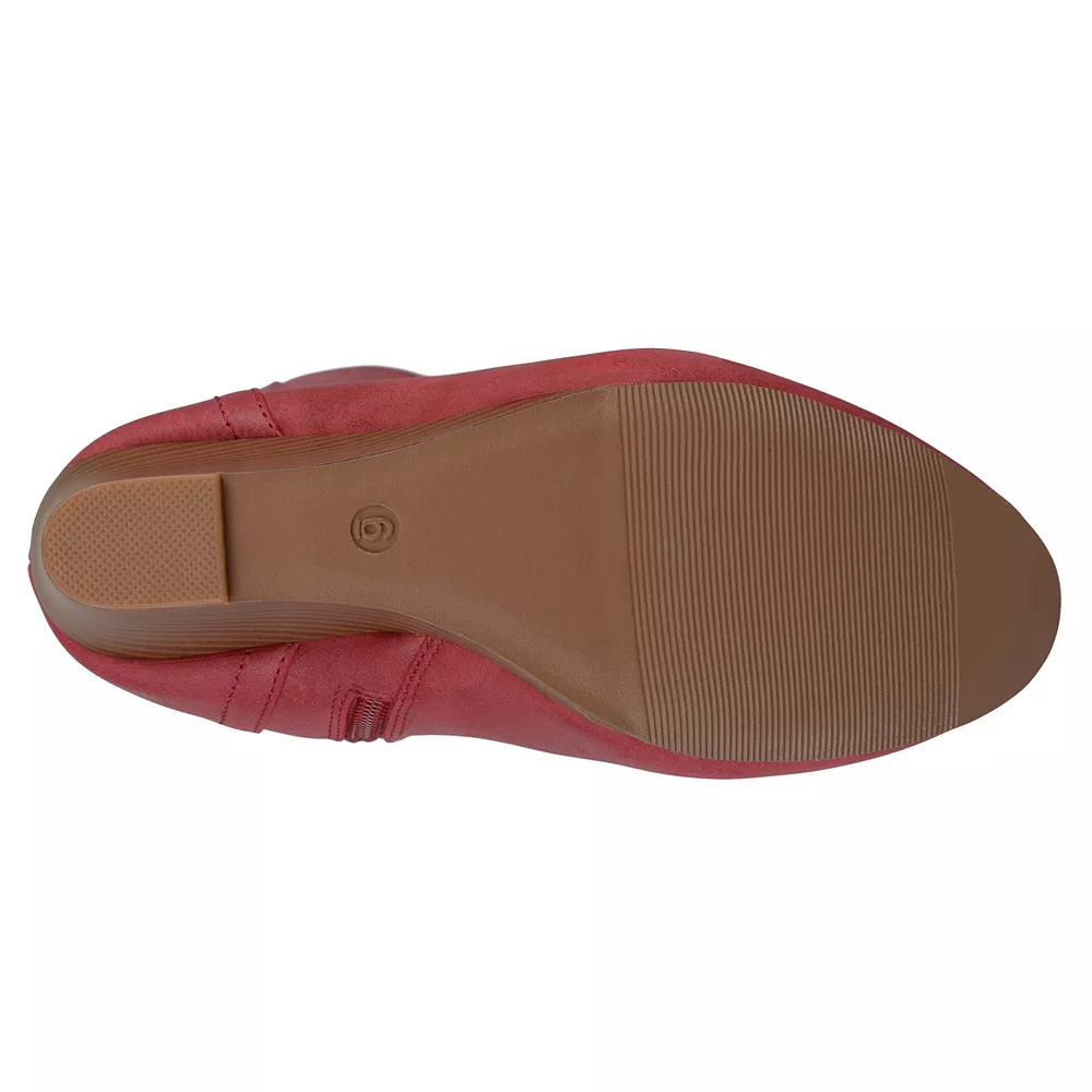 Journee Collection Langly Women's Wedge Knee High Boots 4 Journee Collection Langly Women's Wedge Knee High Boots - Image 4