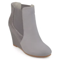 Journee Collection Linae Women's Wedge Ankle Boots