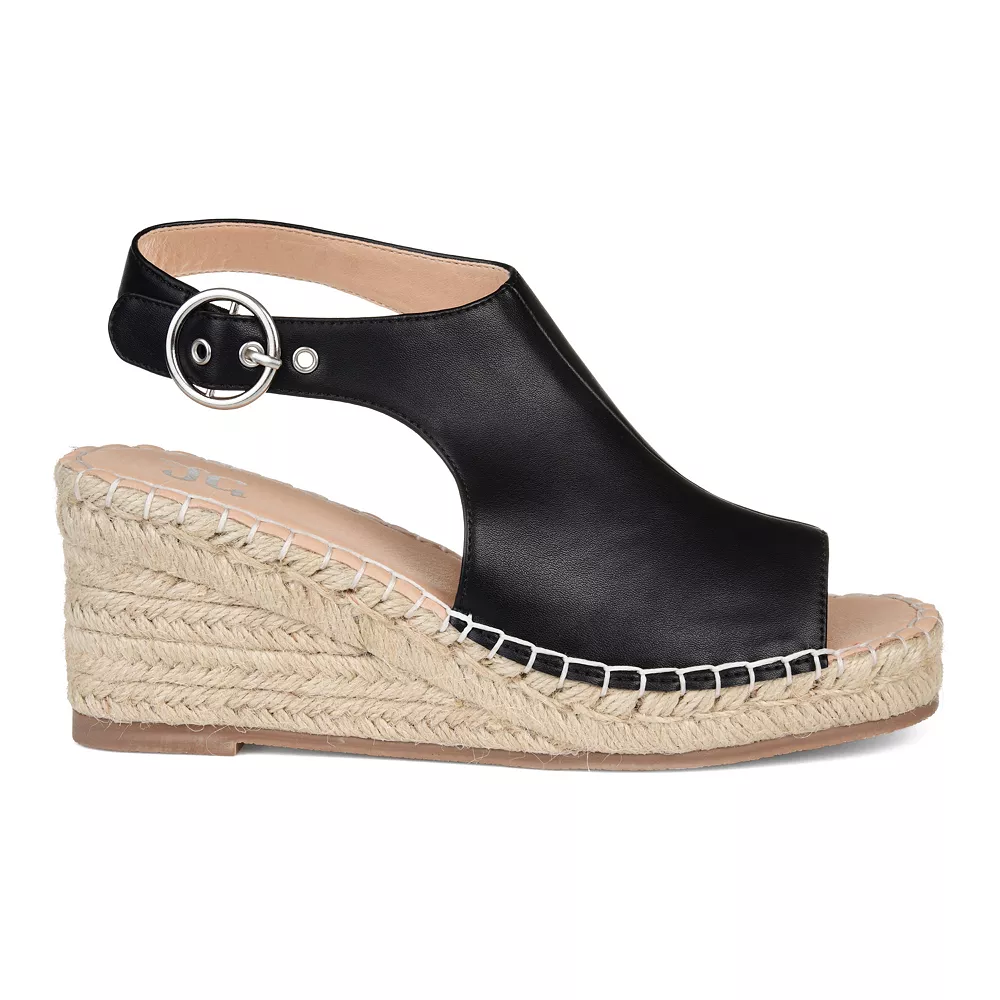 Journee Collection Crew Women's Espadrille Wedges 2 Journee Collection Crew Women's Espadrille Wedges - Image 2