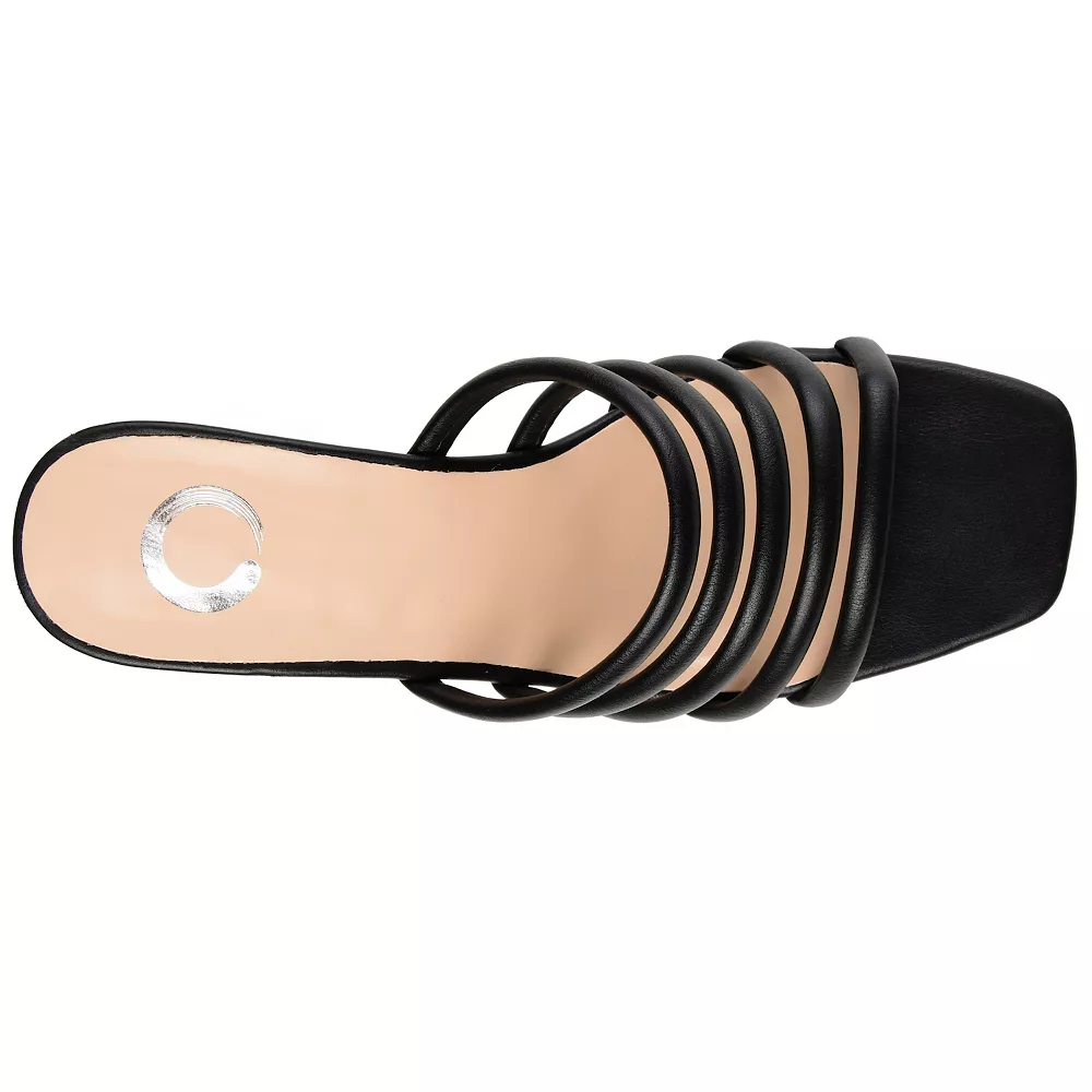 Journee Collection Rizie Women's Wedge Sandals 4 Journee Collection Rizie Women's Wedge Sandals - Image 4