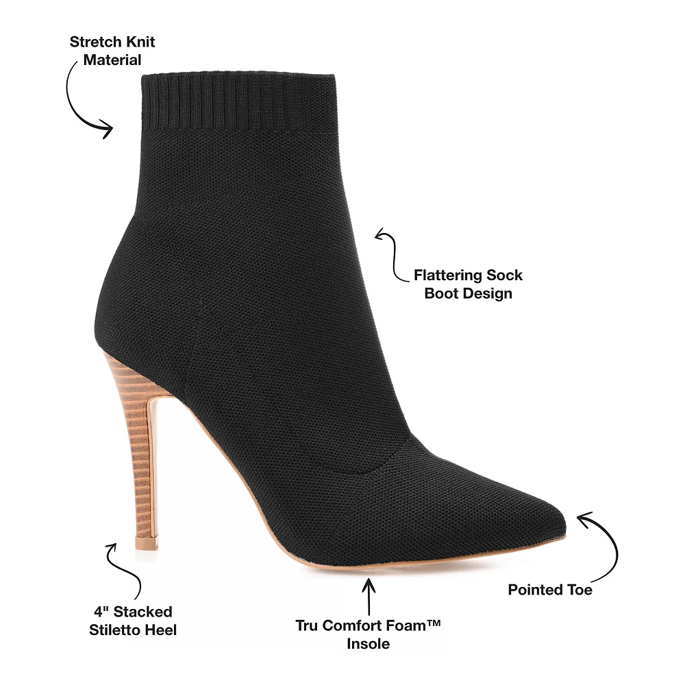 Journee Collection Milyna Tru Comfort Foam™ Women's High Heel Ankle Boots 6 Journee Collection Milyna Tru Comfort Foam™ Women's High Heel Ankle Boots - Image 6