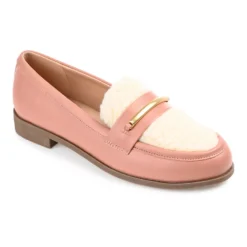 Journee Collection Huntington Tru Comfort Foamâ„¢ Women's Faux-Shearling Loafers