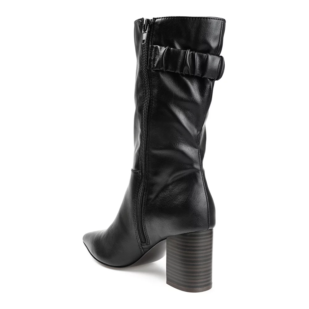 Journee Collection Wilo Women's High Heeled Boots 4 Journee Collection Wilo Women's High Heeled Boots - Image 4