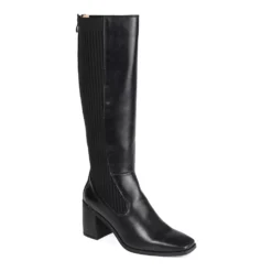 Journee Collection Winny Women's Stretch Knit Knee-High Boots