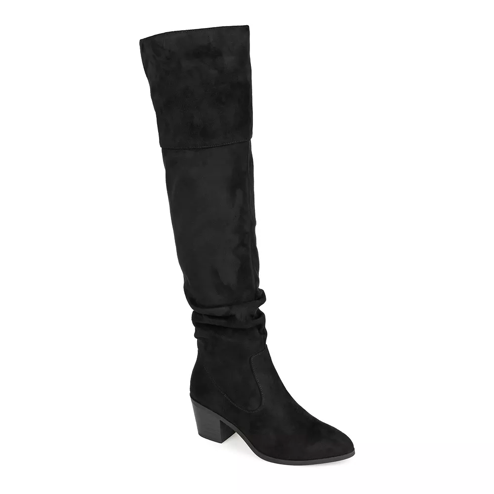 Journee Collection Zivia Women's Slouchy Over-the-Knee Boots 1 Journee Collection Zivia Women's Slouchy Over-the-Knee Boots