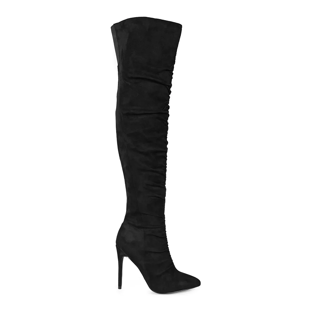 Journee Collection Fantasia Stiletto Heeled Over-the-Knee Boots 2 Journee Collection Fantasia Stiletto Heeled Over-the-Knee Boots - Image 2
