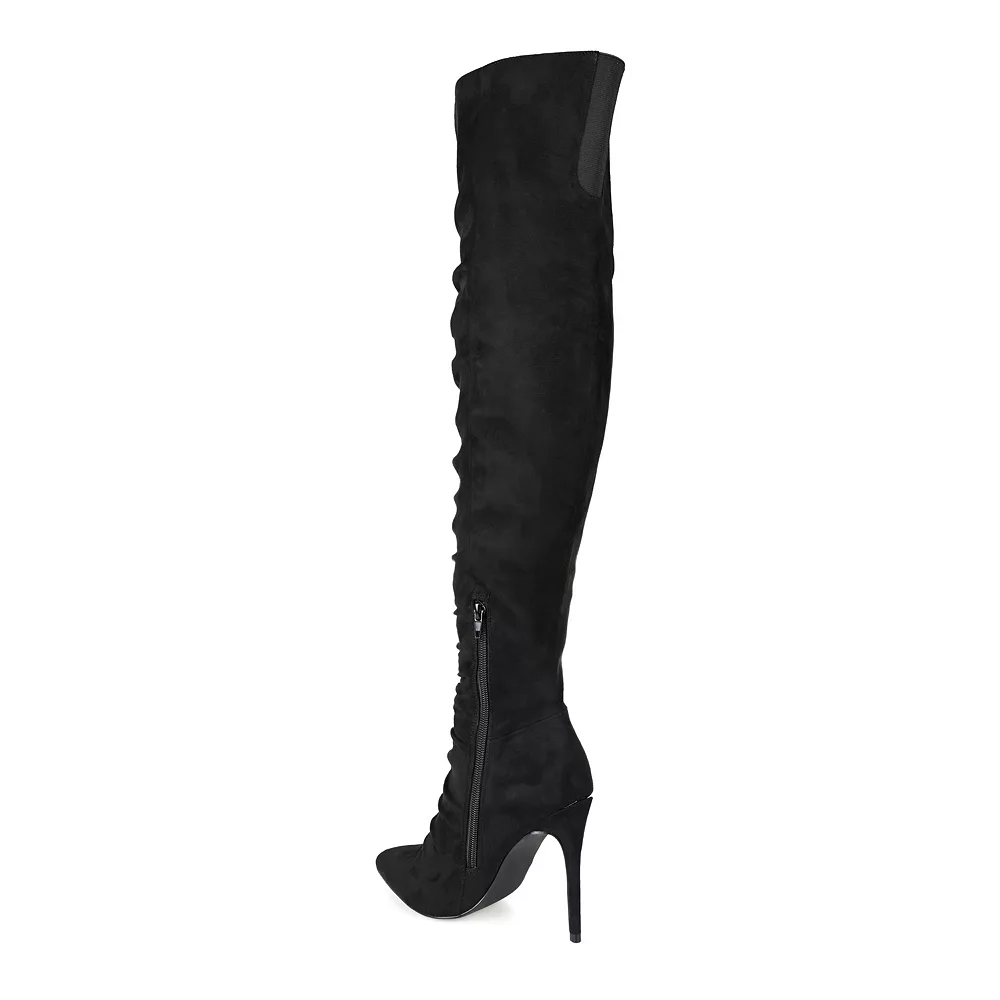 Journee Collection Fantasia Stiletto Heeled Over-the-Knee Boots 5 Journee Collection Fantasia Stiletto Heeled Over-the-Knee Boots - Image 5