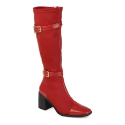 Journee Collection Shop 25 Journee Collection Gaibree Women's Buckle Knee-High Boots
