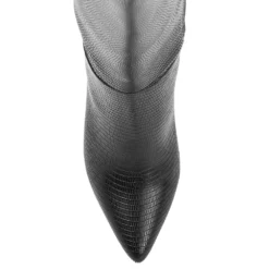 Journee Collection Estrella Women's Faux Lizard Knee-High Boots -Journee Collection Shop 5525781 ALT3