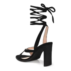 Journee Collection Adalee Women's Lace-Up Dress Sandals -Journee Collection Shop 5651985 ALT4