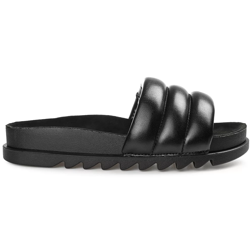 Journee Collection Tru Comfort Foam Lazro Women's Slide Sandals 2 Journee Collection Tru Comfort Foam Lazro Women's Slide Sandals - Image 2