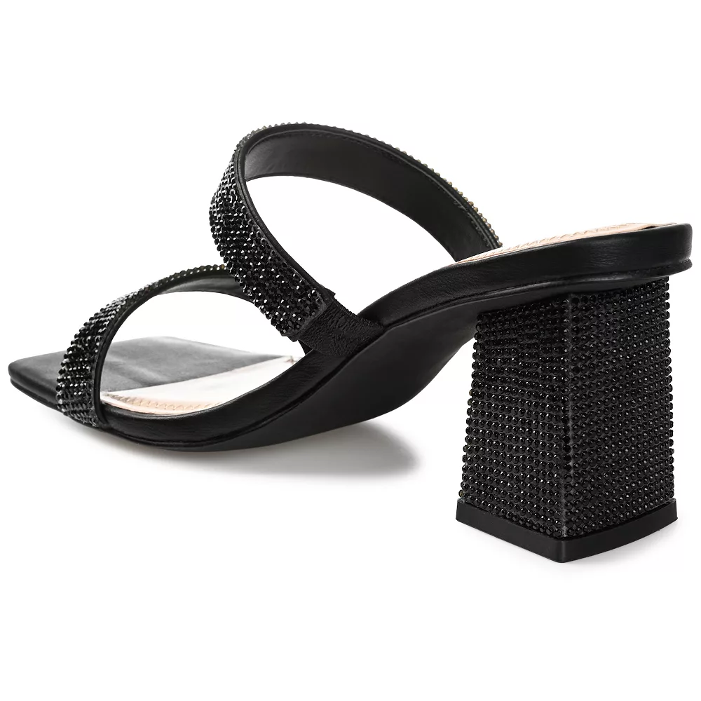 Journee Collection Shandee Women's Tru Comfort Foam™ Rhinestone Block Heel Sandals 5 Journee Collection Shandee Women's Tru Comfort Foam™ Rhinestone Block Heel Sandals - Image 5