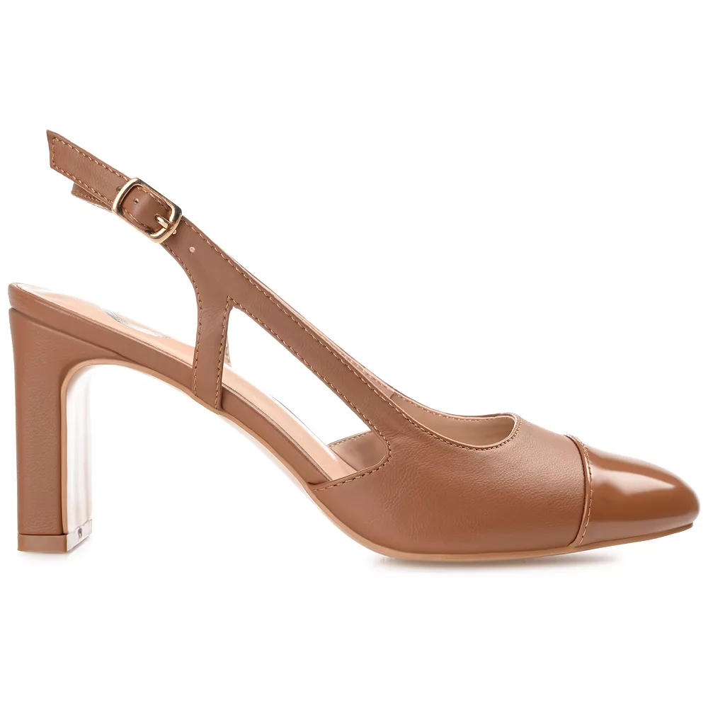 Journee Collection Reignn Women's Slingback Heels 2 Journee Collection Reignn Women's Slingback Heels - Image 2