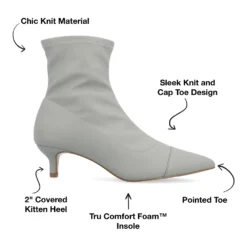 Journee Collection Jadde Women's Tru Comfort Foam™ Ankle Boots -Journee Collection Shop 5989316 ALT5