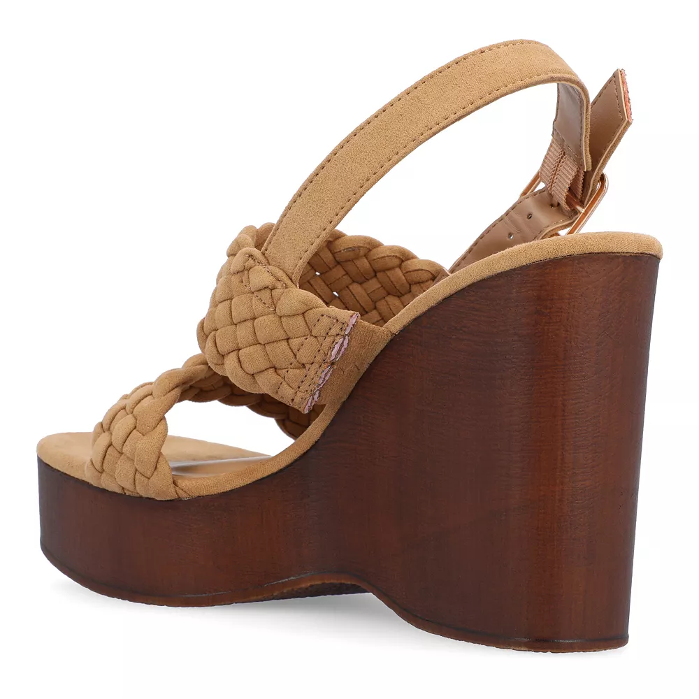 Journee Collection Tru Comfort Foam™ Ayvee Women's Wedge Sandals 5 Journee Collection Tru Comfort Foam™ Ayvee Women's Wedge Sandals - Image 5