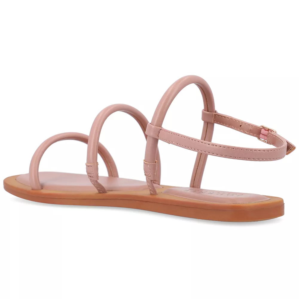 Journee Collection Karrio Women's Strappy Sandals 3 Journee Collection Karrio Women's Strappy Sandals - Image 3