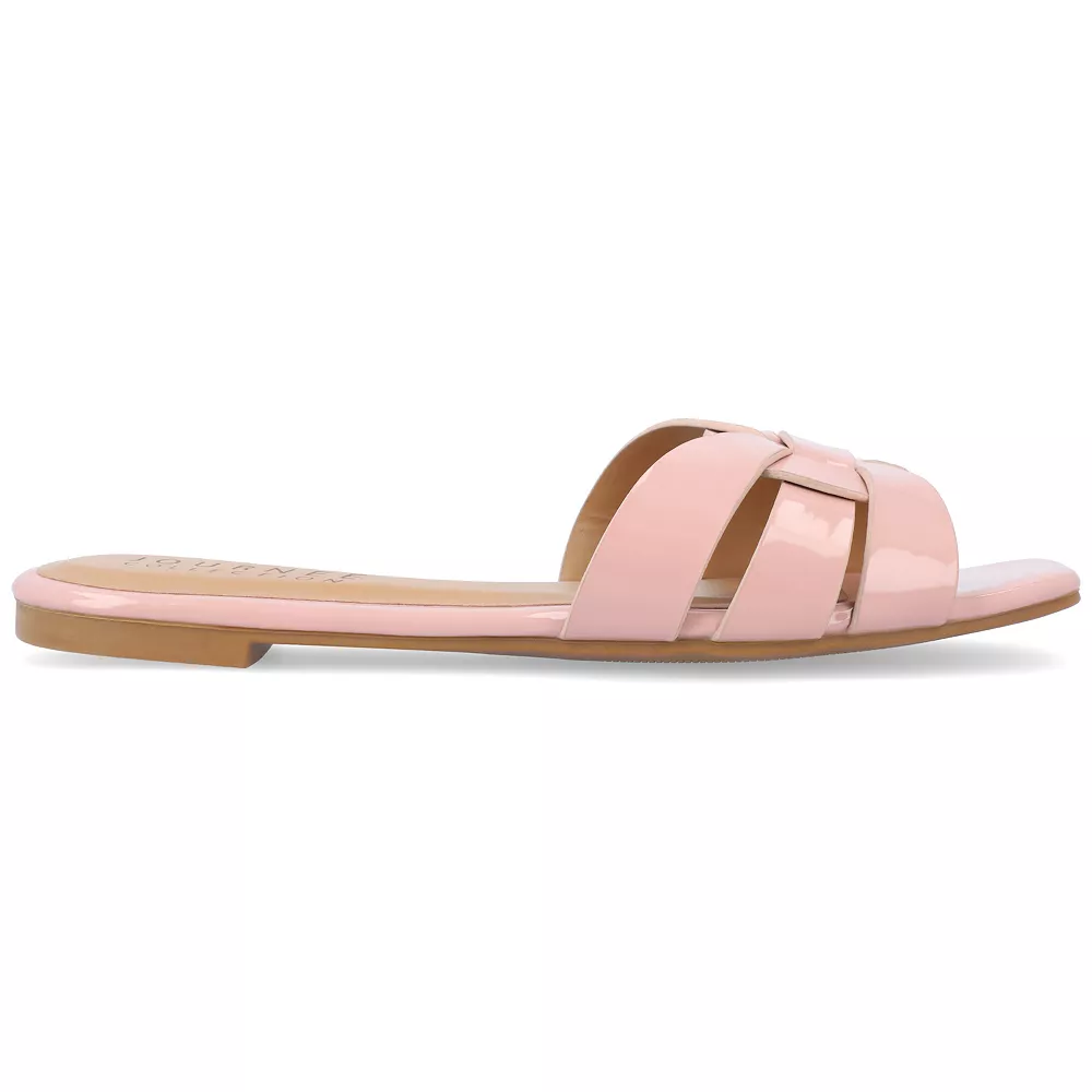 Journee Collection Arrina Women's Square Toe Sandals 2 Journee Collection Arrina Women's Square Toe Sandals - Image 2
