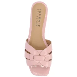 Journee Collection Arrina Women's Square Toe Sandals 9 Journee Collection Arrina Women's Square Toe Sandals -Journee Collection Shop 6217408 ALT3