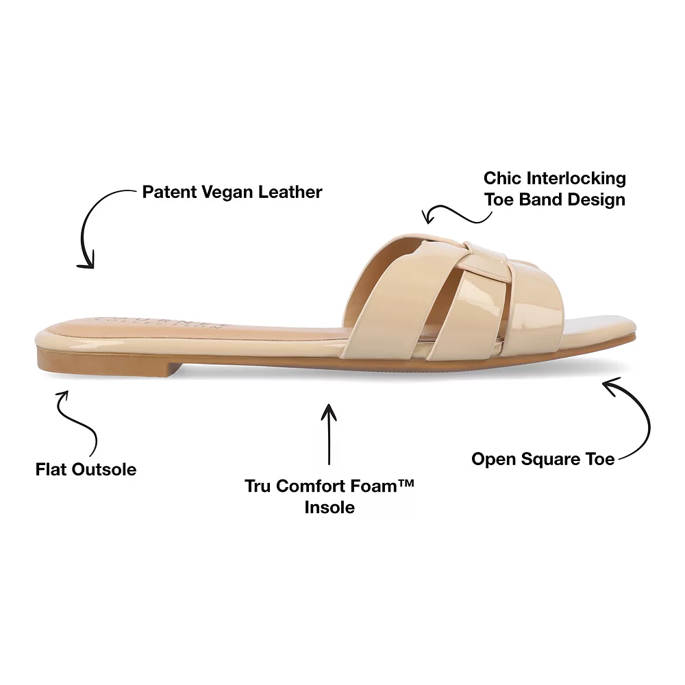 Journee Collection Arrina Women's Square Toe Sandals 6 Journee Collection Arrina Women's Square Toe Sandals - Image 6